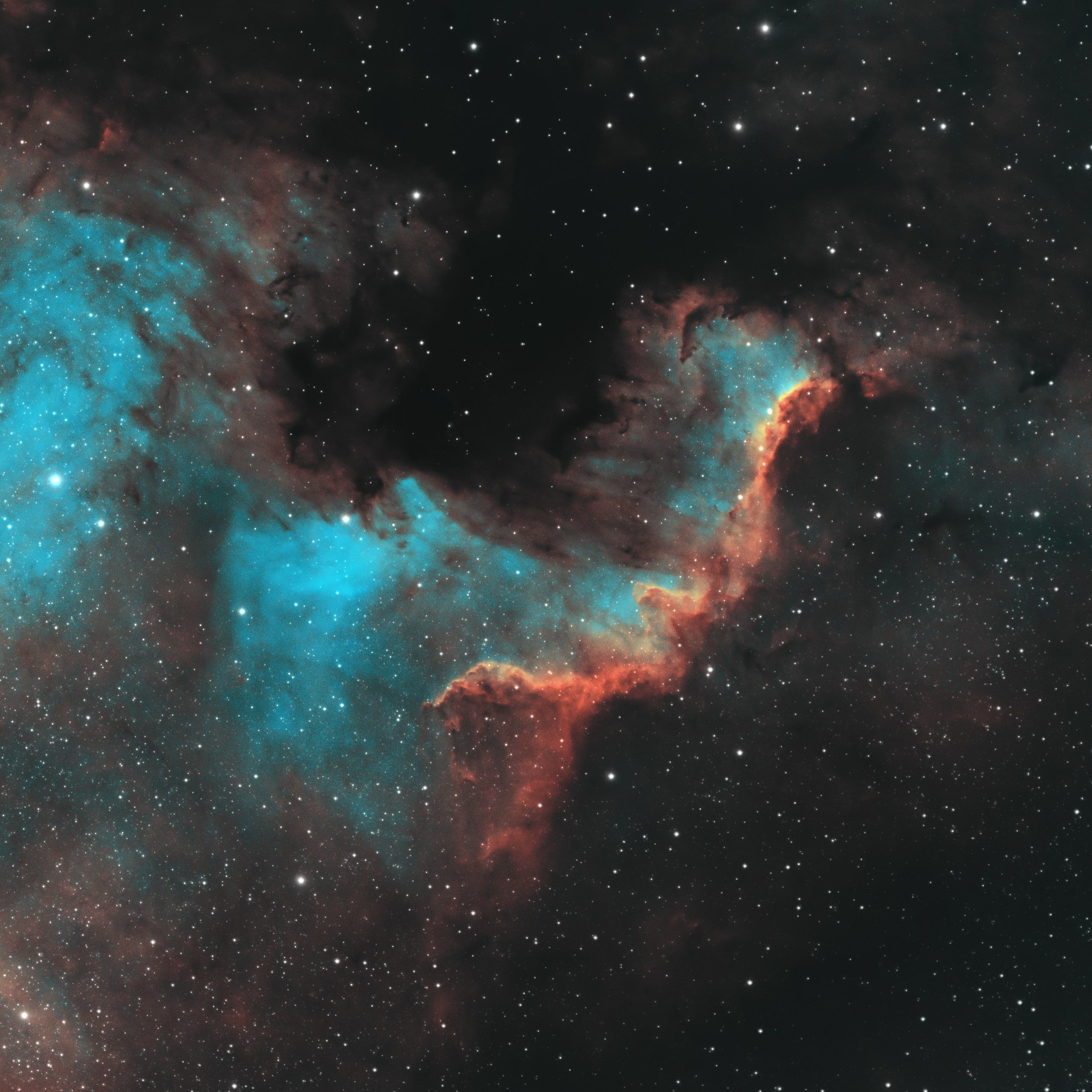 NGC7000 Forax colors