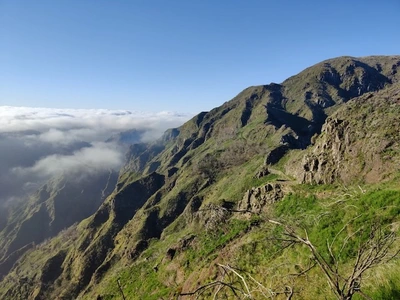Climbing through cloud